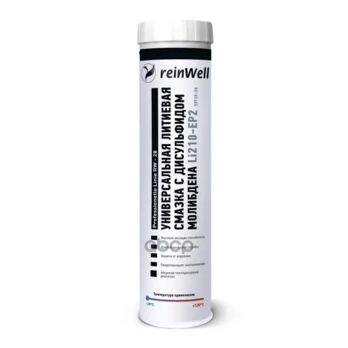 Смазка Универсальная Литиевая Reinwell +Mos2 Rw-28 400Г reinWell 