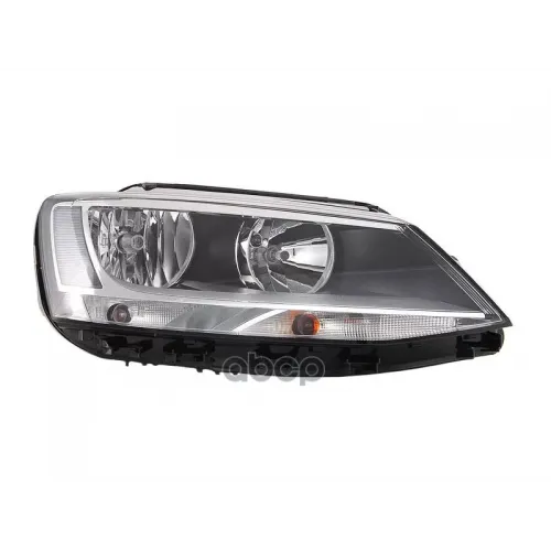 Фара Vw Jetta 11- Черн. Прав. Depo 