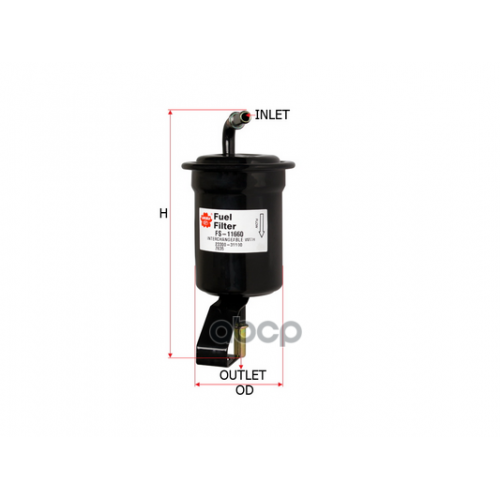 Фильтр Топливный Toyota Land Cruiser 120 4.0 03- Sakura 