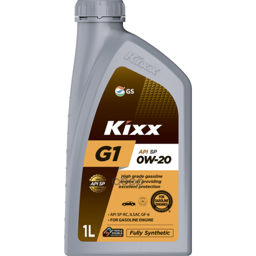 Kixx Масло Моторное 0W20 Kixx 1Л Синтетика G1 Api Sp Ilsac Gf-6