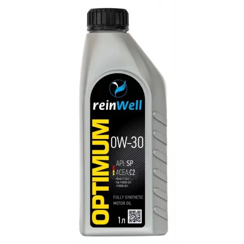 reinWell Масло Моторное 0W30 Reinwell 1Л Optimum Api Sp/Acea C2
