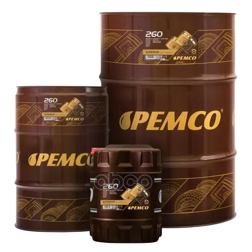 PEMCO 10W-40 Sn/Ch-4, A3/B4 208Л (Полусинт. Мотор. Масло)