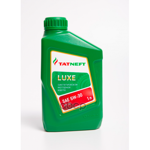 TATNEFT Масло Моторное Синтетическое Татнефть Luxe Sae 5W-30 Канистра 1 Л