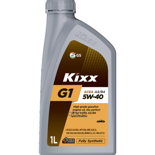 Kixx Масло Моторное 5W40 Kixx 1Л Синтетика G1 Acea A3/B4 Api Sn/Cf