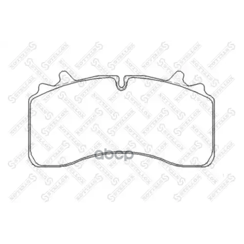 Колодки Дисковые С Р/К 29162 22.5  Saf Skrb 9022Wi Wabco Integral Stellox 