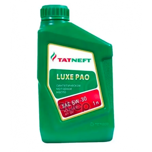 TATNEFT Масло Моторные Синтетические Татнефть Luxe Pao Sae 5W-30 Канистра 1 Л